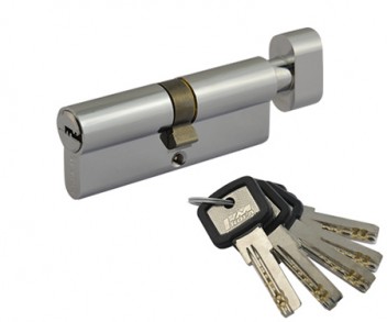 Механизм цилиндр. ЛПУВ-80 (40-40) лат Механизм цилиндр. ЛПУВ-80 (40-40) лат. (хром) Нора-М
