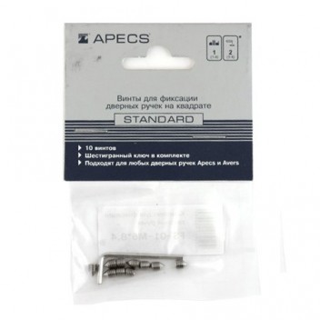 Комплект для фиксации дверных ручек Apecs FS-01-M6*8,4 1 Комплект для фиксации дверных ручек Apecs FS-01-M6*8,4
